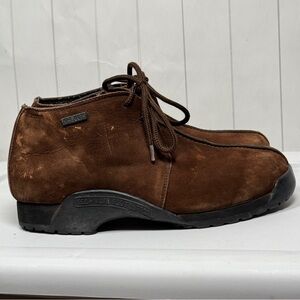 Buffalino B-Boots Dark Brown Suede Genuine Leather Low Top Outdoor Shoes US 10